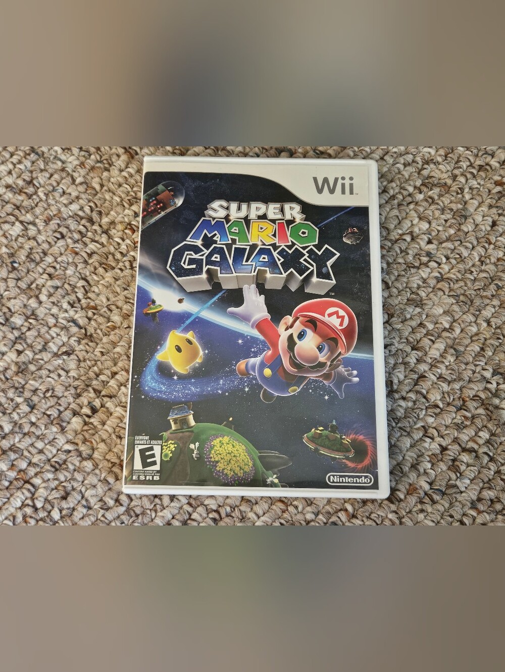 Super Mario Galaxy Nintendo Wii Case And Manual Only